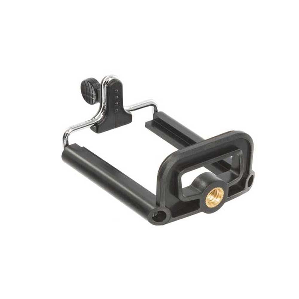 Trekking pole phone store mount