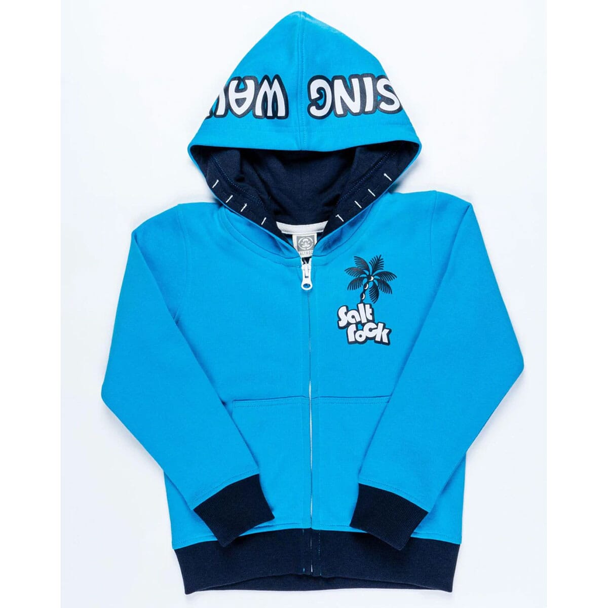 Boys zip through on sale hoodie