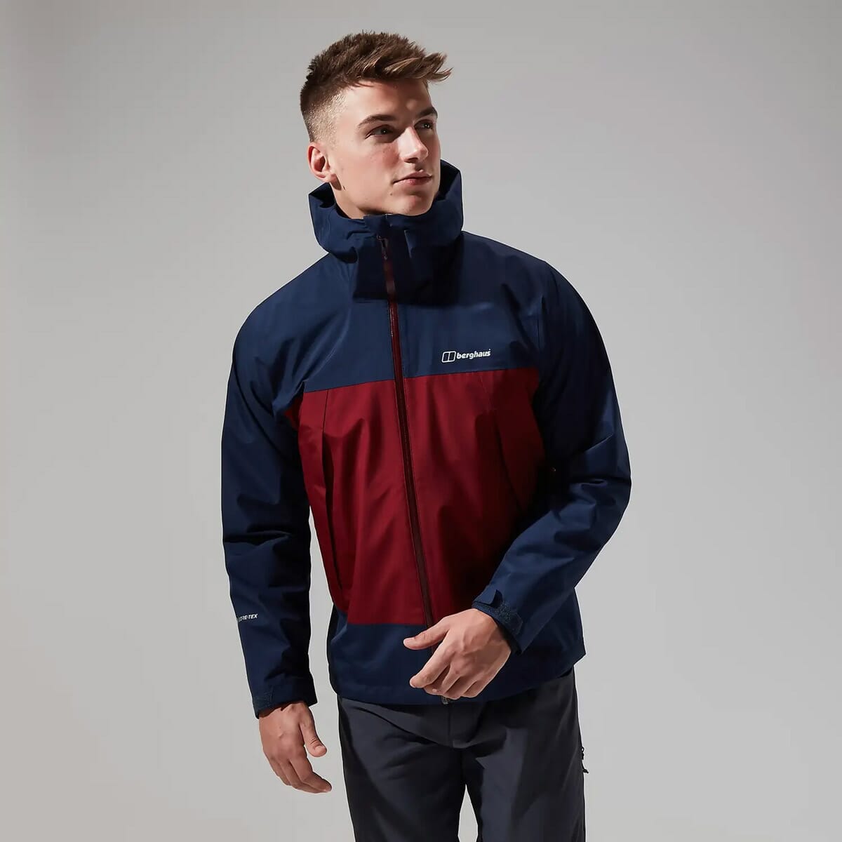 Blue and red online berghaus jacket