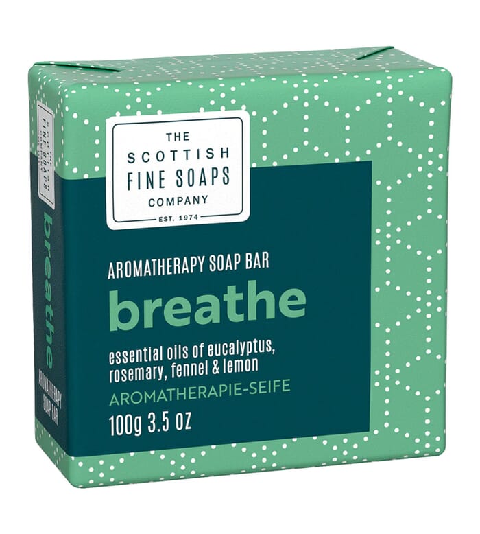 Scottish Fine Soaps, Aromatherapy Soap Bar, Breathe
