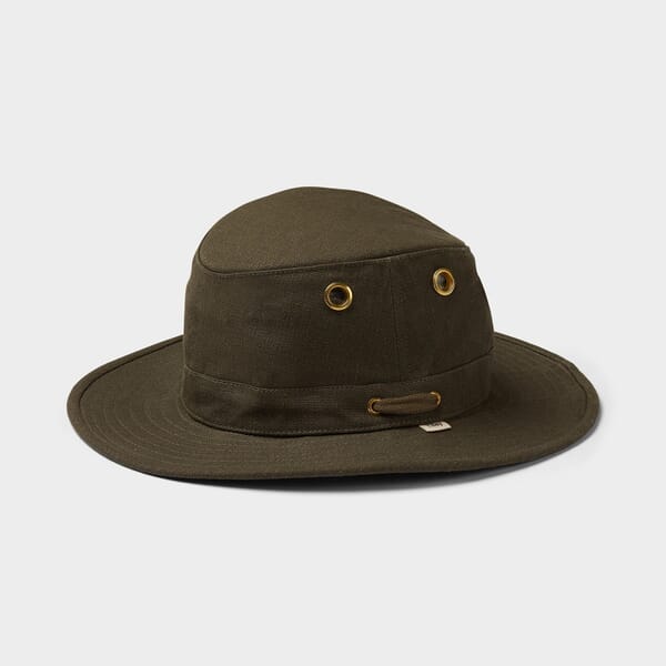 Tilley T5 Hemp Hat, Green Olive,