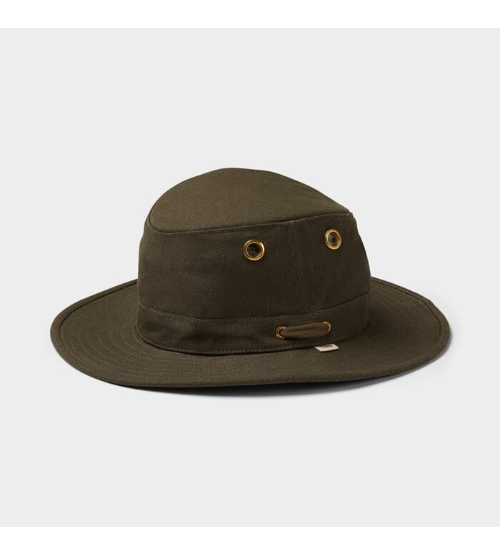 Tilley T5 Hemp Hat, Green Olive,