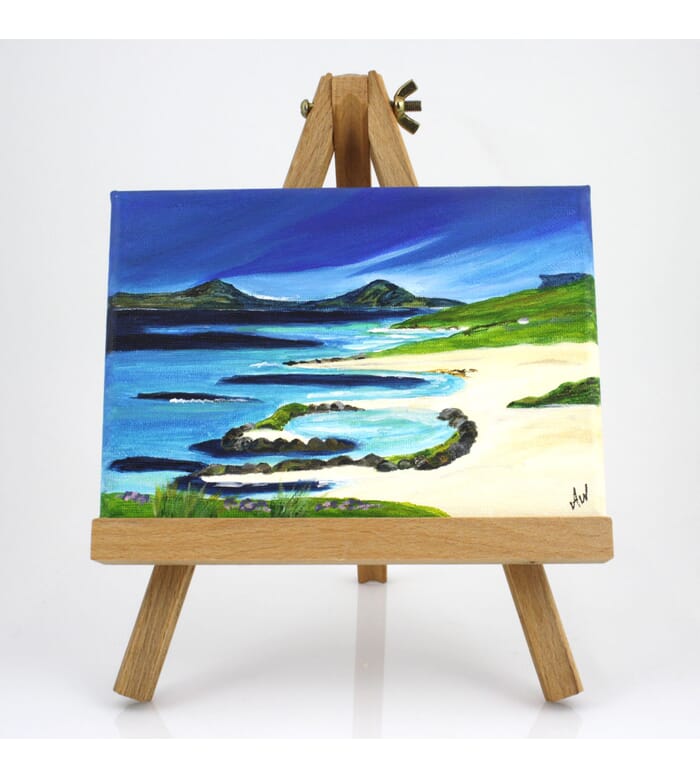 Anne White, Sanna Bay Original Painting with Easel