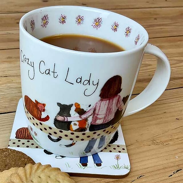 Alex Clark, Crazy Cat Lady Mug