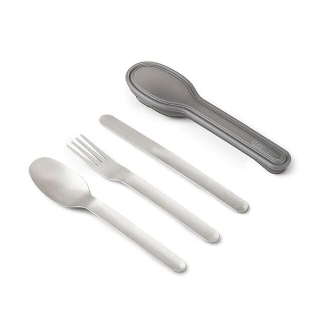 Black and Blum Stainless Steel Cutlery Set