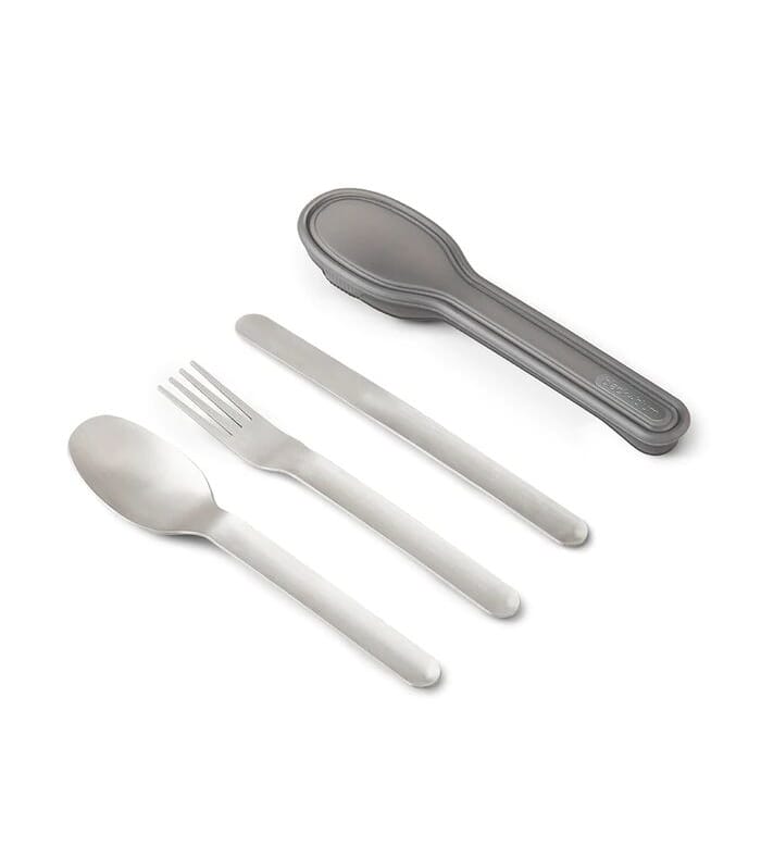Black and Blum Stainless Steel Cutlery Set