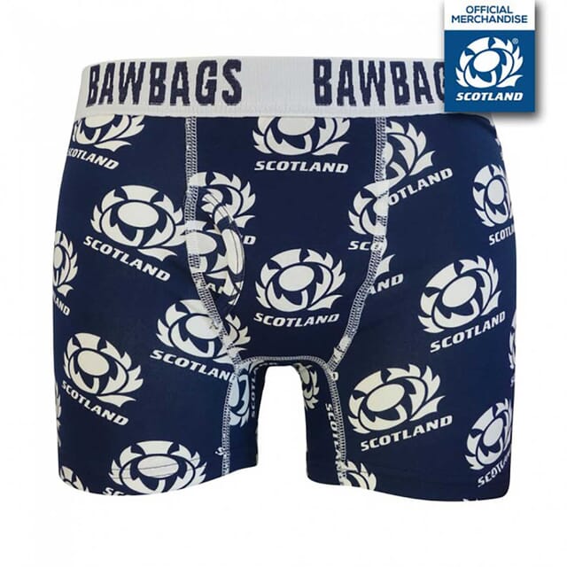 Bawbags Scottish Rugby Badge Boxers