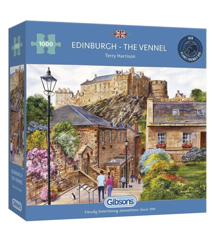 Gibsons Edinburgh The Vennel 100 Piece Jigsaw Puzzle