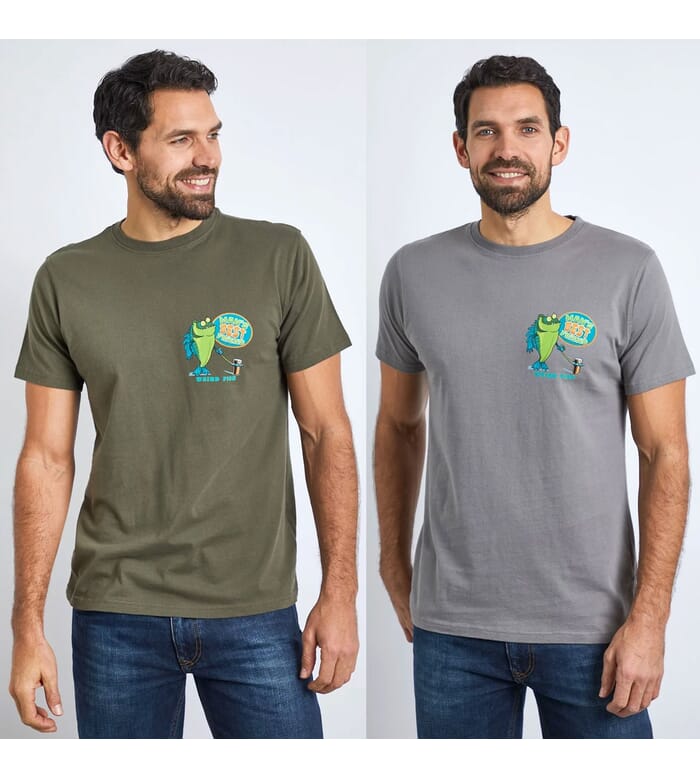 Weird Fish Man's Best Friend Organic Cotton Artist T-Shirt