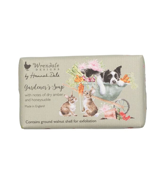 Wrendale Dry Amber and Honeysuckle Gardener's Soap