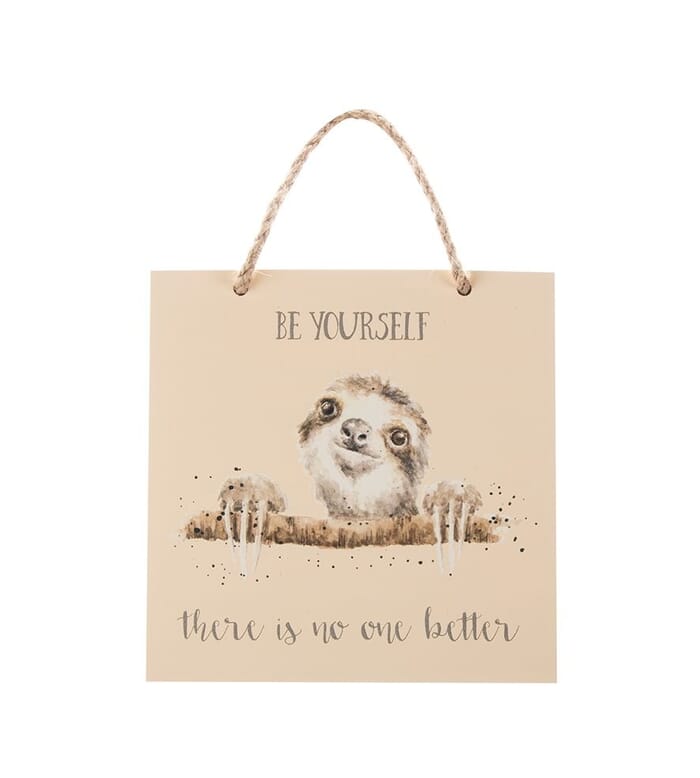 Wrendale Wooden Plaque - Be Yourself