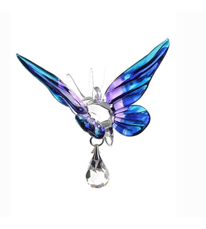 Fantasy Glass Butterfly Suncatcher