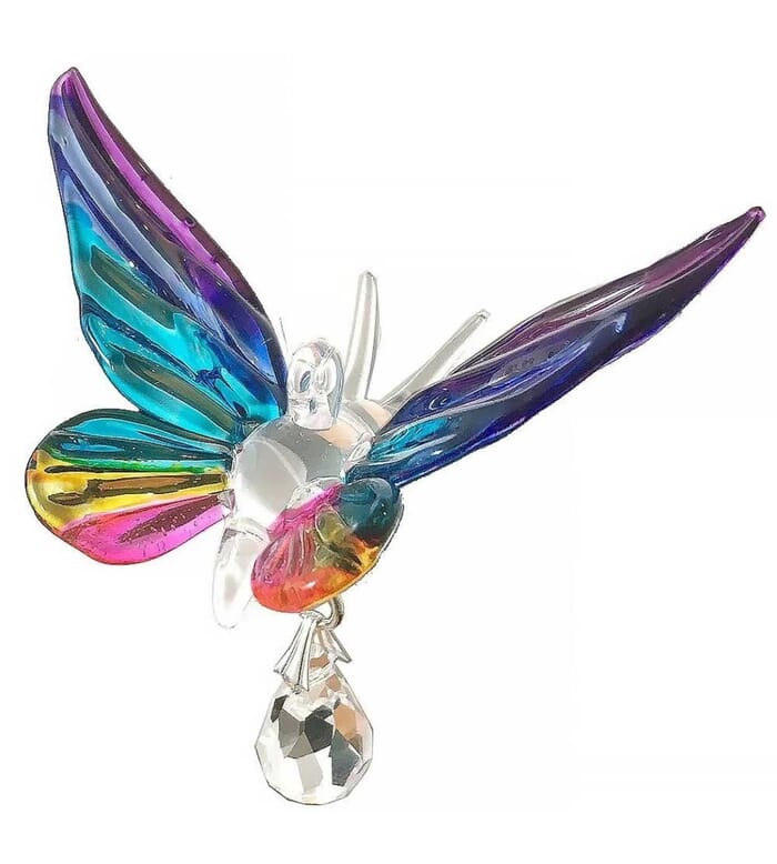 Fantasy Glass Butterfly Suncatcher-WTTropical