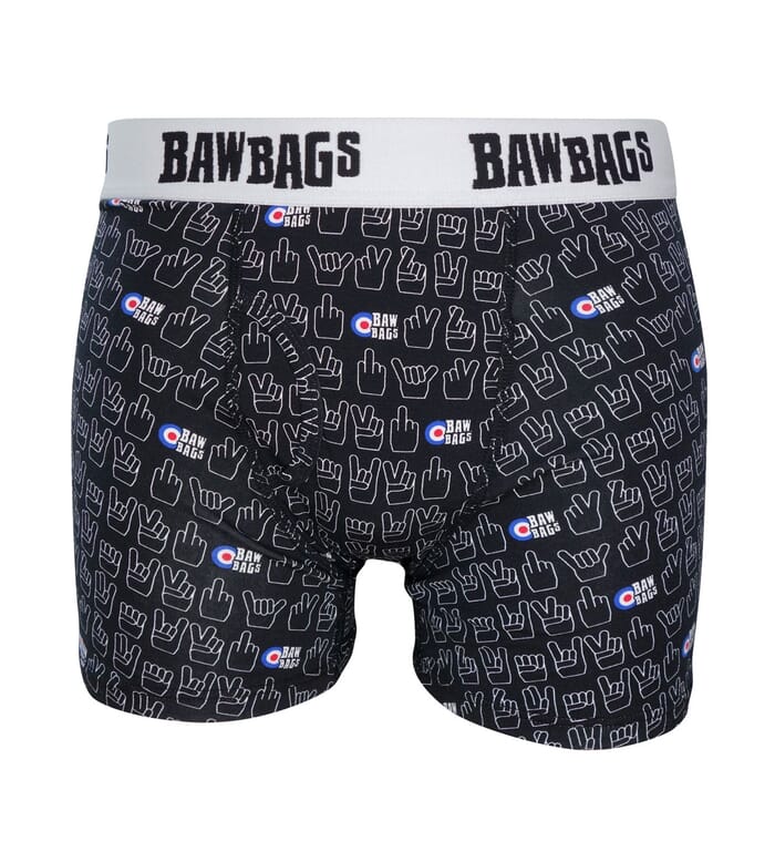 Bawbags Hands Up Cotton Boxer shorts