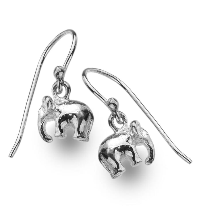 Sea Gems Baby Elephant Earrings