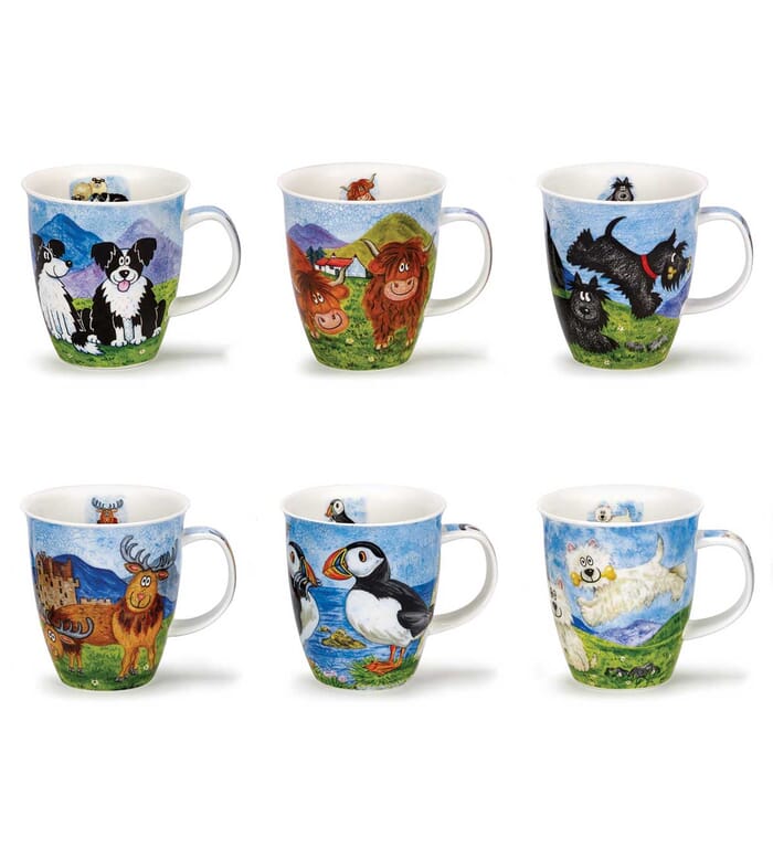 Dunoon Mugs, Highland Animal, Nevis Mug