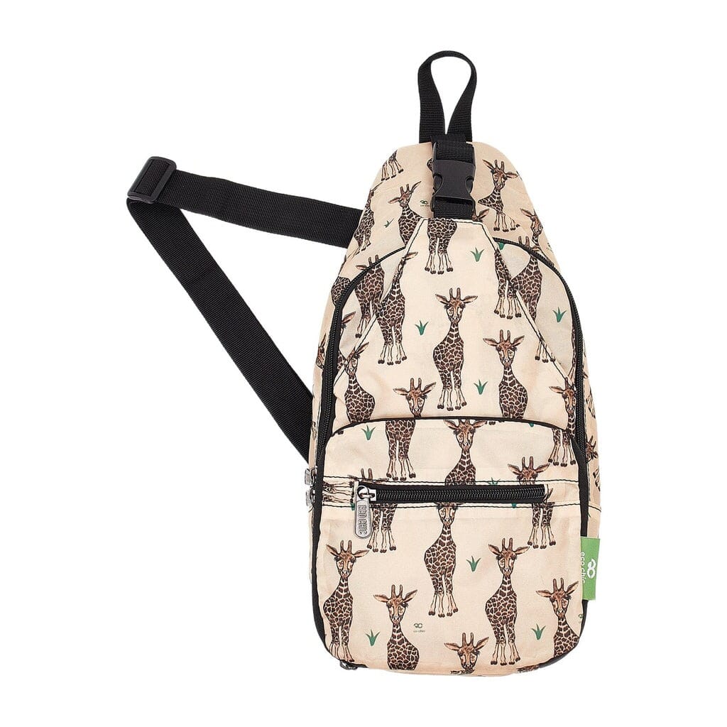 Eco Chic Crossbody Bag Giraffe