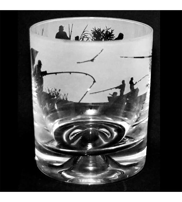 The Milford Collection Fishing Whisky Tumbler