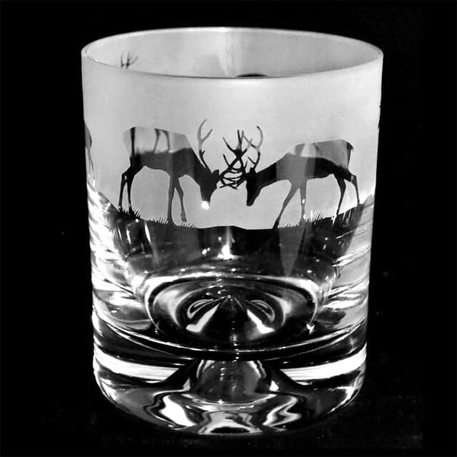 The Milford Collection Stag Whisky Tumbler