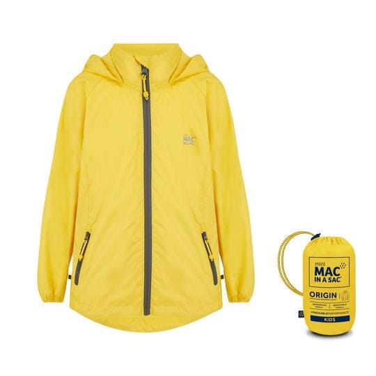 Rain mac yellow best sale