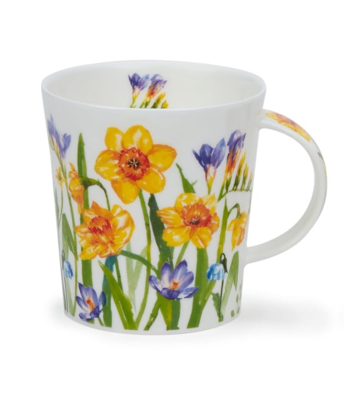 Dunoon Mugs, Floral Dance Daffodil Lomond Mug