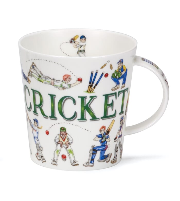 Dunoon Cairngorm Sporting Antics Cricket Mug