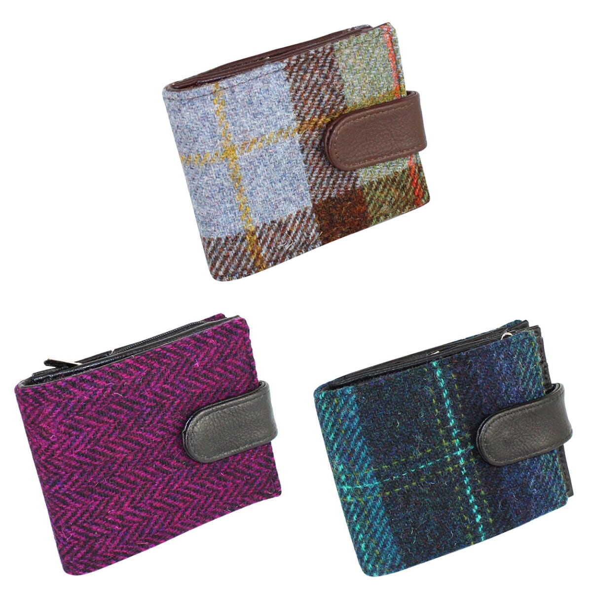 Glen Appin Barra Harris Tweed Wallet