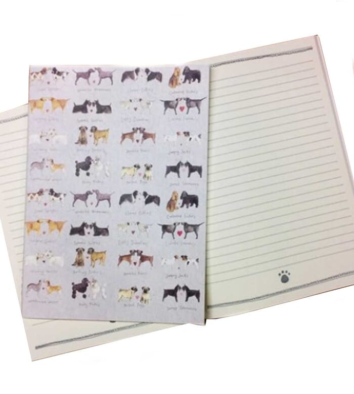 Alex Clarks Large Soft Delightful Dog Notebook