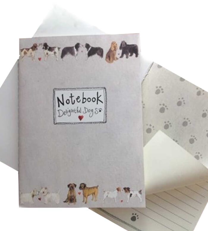 Alex Clarks Medium Soft Delightful Dog Notebook