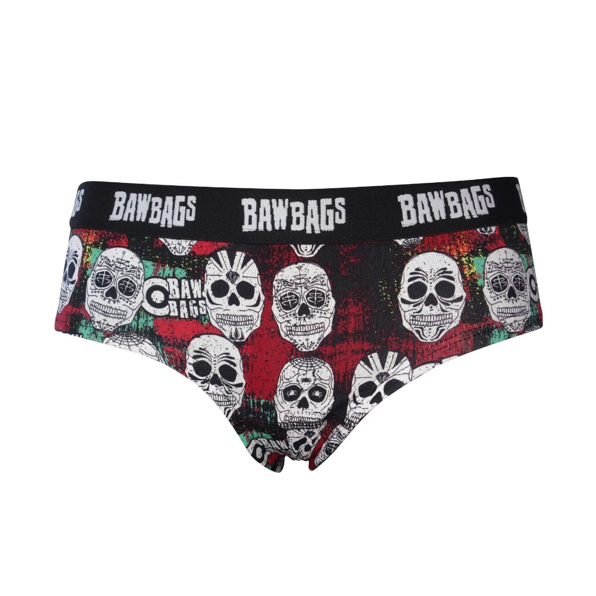 Bawbags Women s Skulls Boxer Shorts