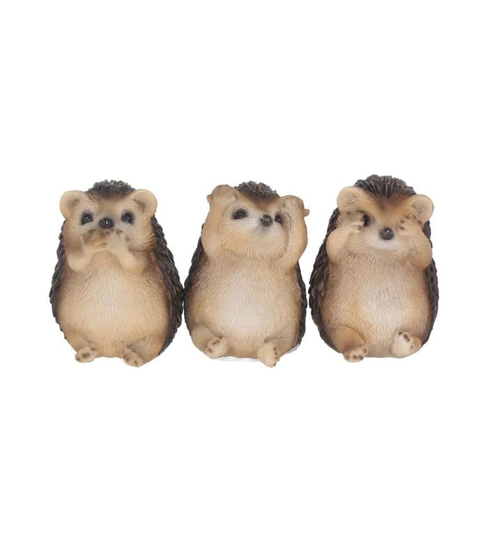 Nemesis Now, Three Wise Hedgehogs Ornament