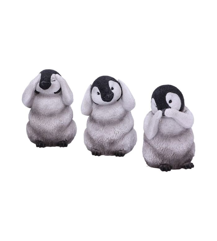 Nemesis Now, Three Wise Penguins Ornament