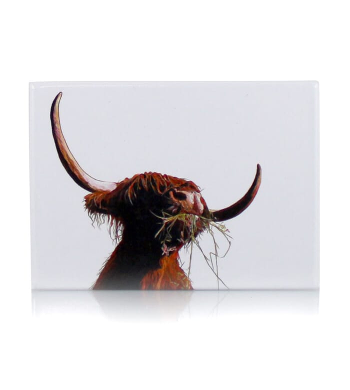 Nick Field, Hamish Highland Cow Fridge Magnet