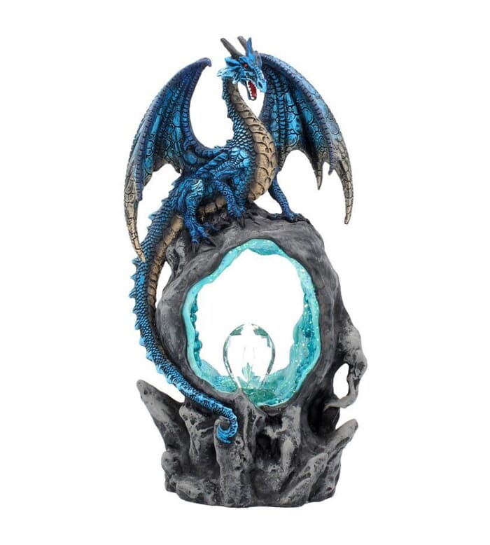 Nemesis Now, Frostwing's Gateway Light-up Dragon Figurine