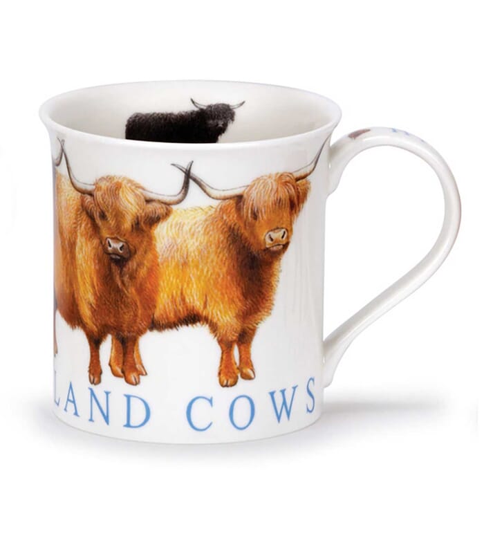 Dunoon Mugs, Highland Cows, Bute Mug