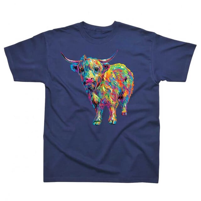 Kids Highland Cow T-Shirt