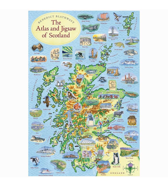 Atlas and Jigsaw of Scotland