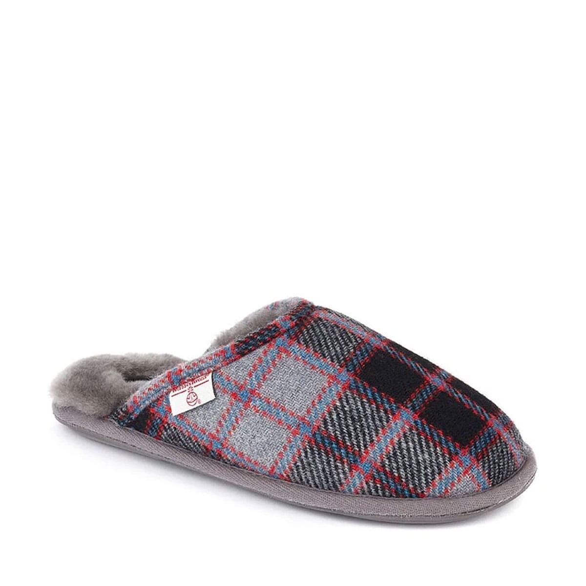 Harris tweed slippers online next