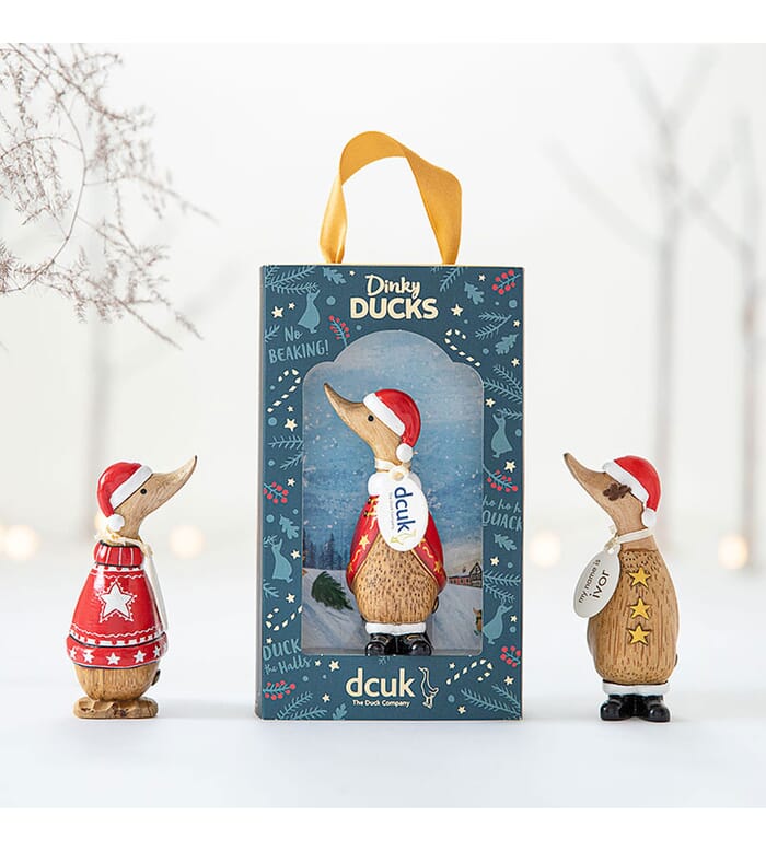 DCUK Traditional Christmas Dinky Duck