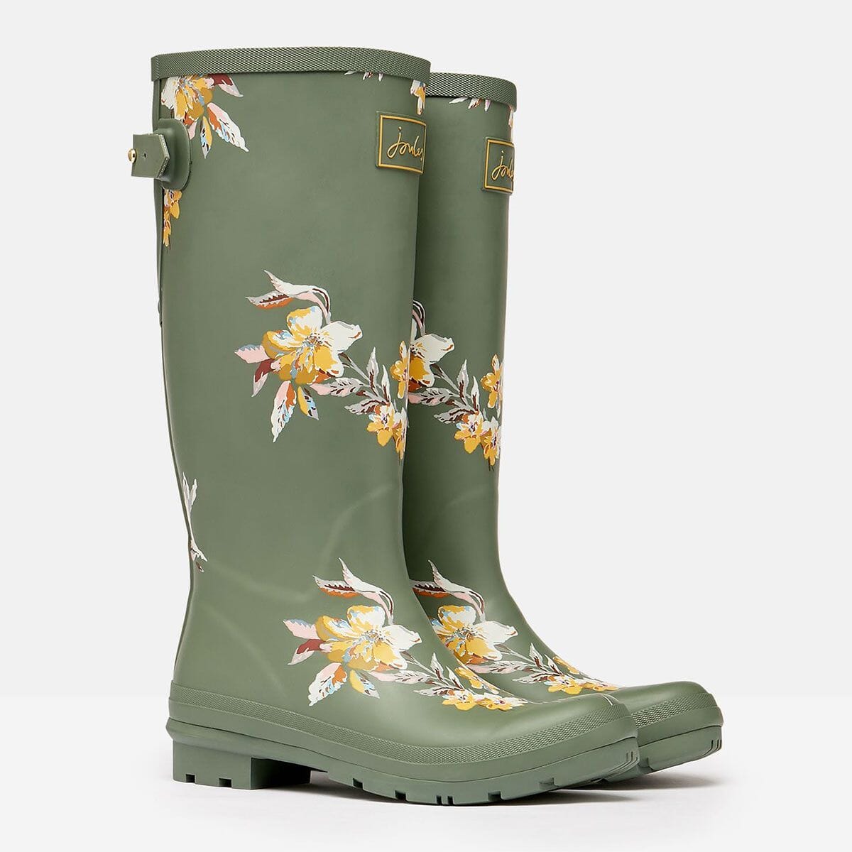 Joules printed rain store boots