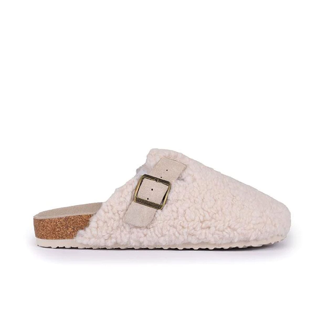 Fleece clog slippers on sale