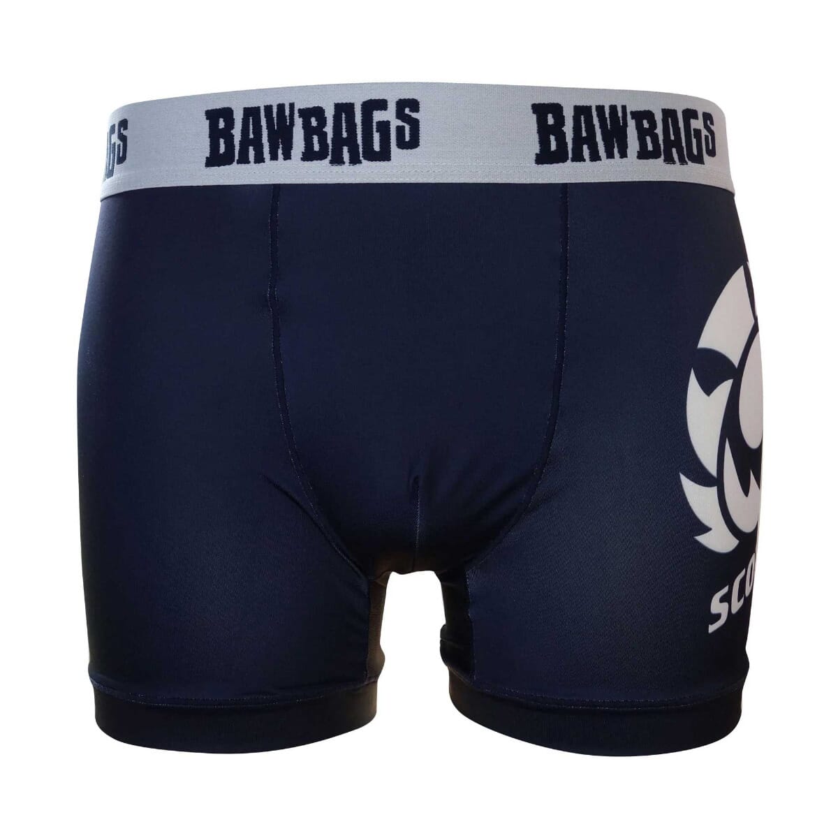 Bawbags Cool De Sacs Scotland Rugby Big Badge Technical Boxers