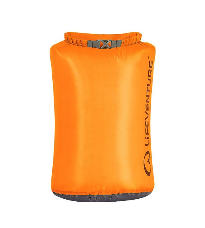 LifeVenture Ultralight 15L Dry Bag Orange