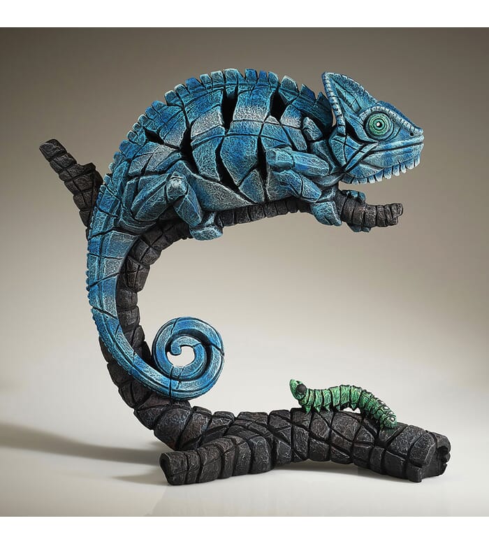 Edge Sculpture, Chameleon, Blue
