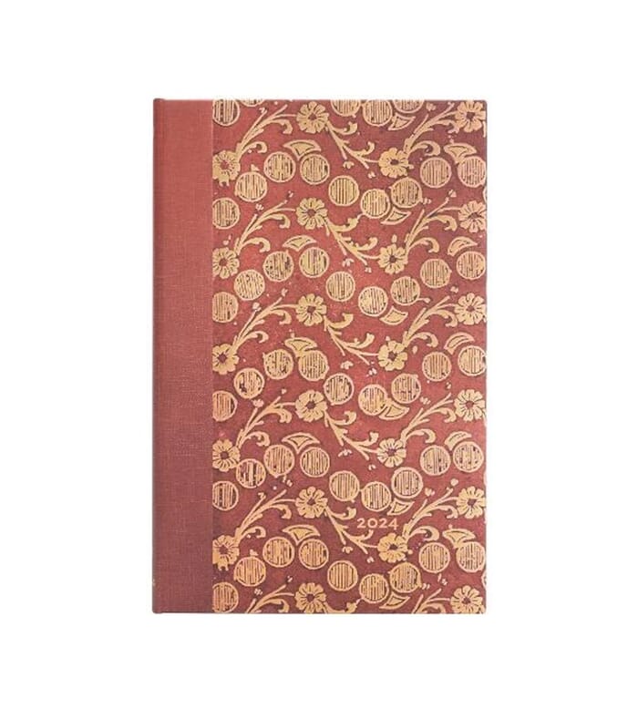 Paperblanks, Waves Vol.4 2024 Planner, Maxi Horizontal Week at a Time